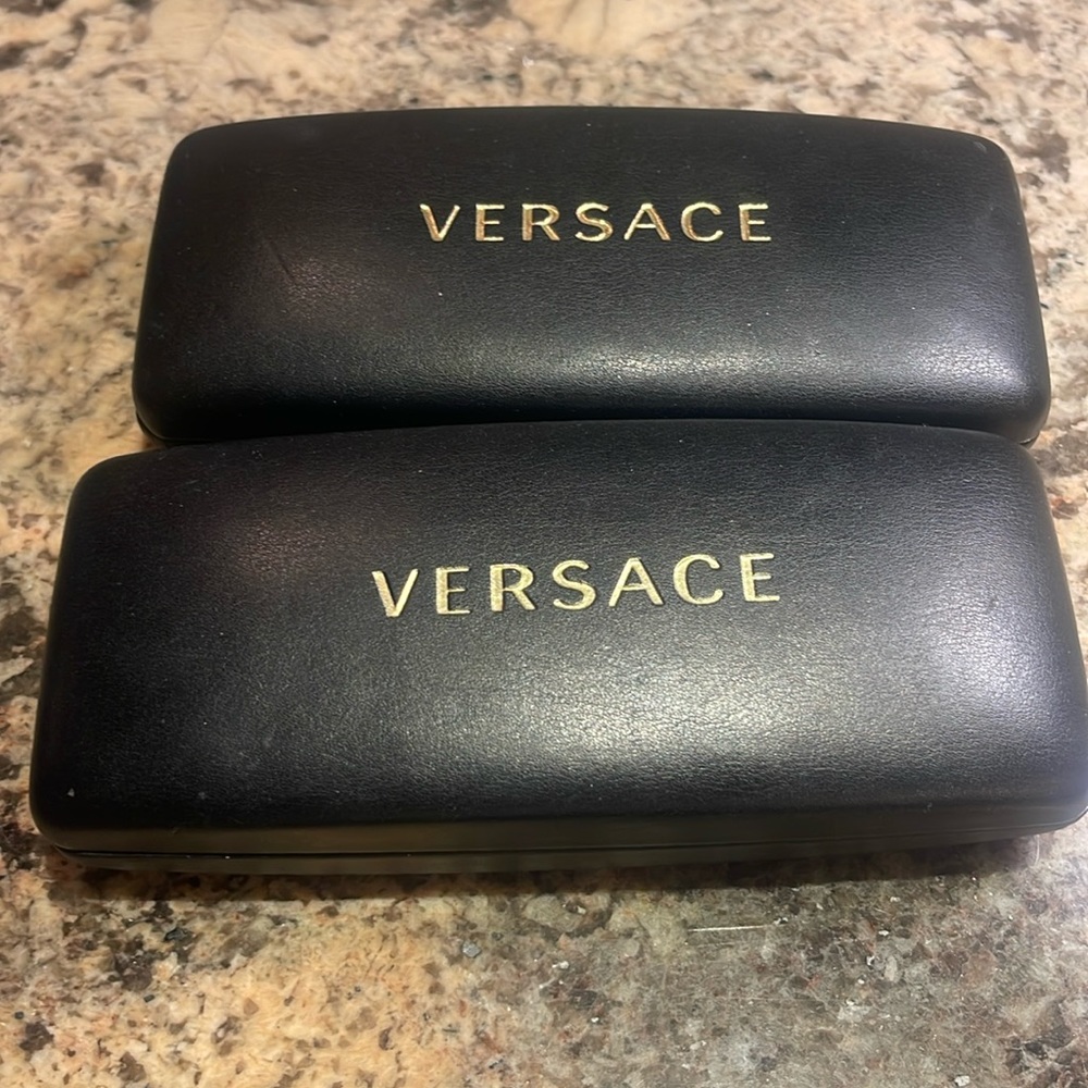 2 Versace Sunglass Cases